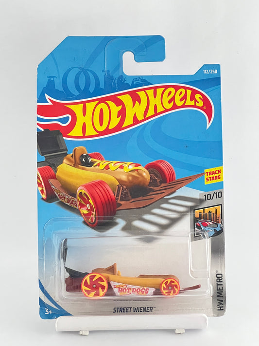 STREET WIENER - BLISTER OPEN - 1C - Its Fun- Hot wheels - matchbox - diecast
