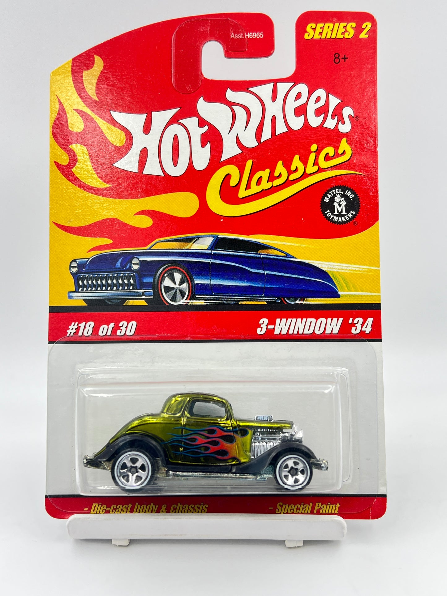 HOT WHEELS - CLASSICS - 3 WINDOW 34 - FULL METAL - SPECIAL PAINT - 9A