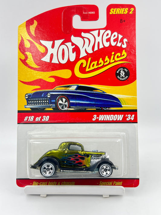 HOT WHEELS - CLASSICS - 3 WINDOW 34 - FULL METAL - SPECIAL PAINT - 9A