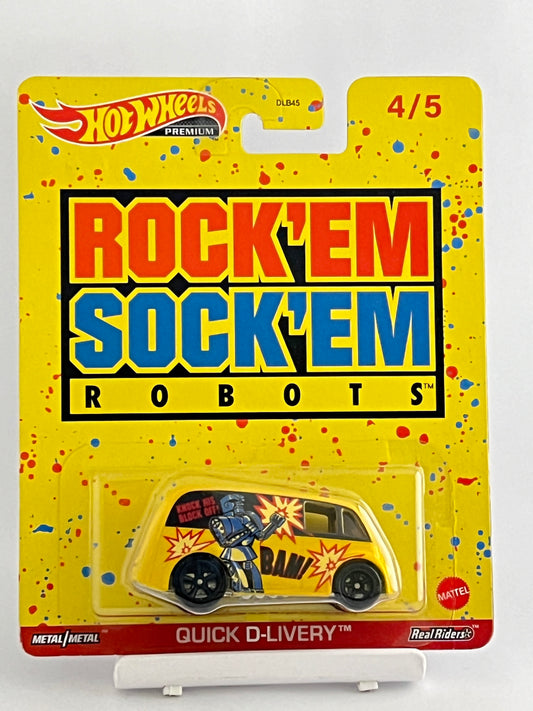 PREMIUM - QUICK D-LIVERY - METAL ON METAL - 5A - Its Fun- Hot wheels - matchbox - diecast
