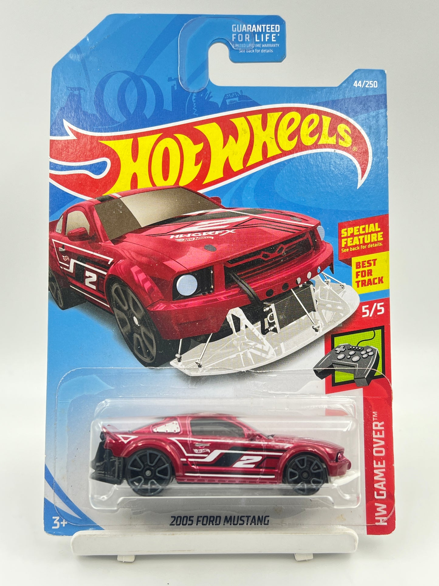 HOT WHEELS - 2005 FORD MUSTANG - RED - 1D