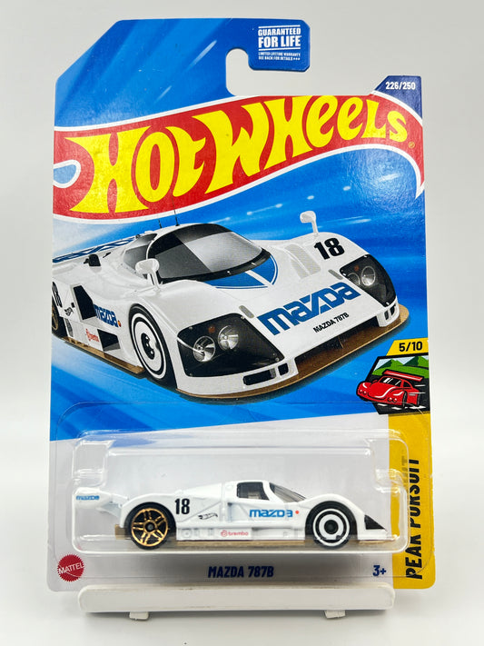 IMPORTED - HOT WHEELS -  MAZDA 787B - WHITE - 1D