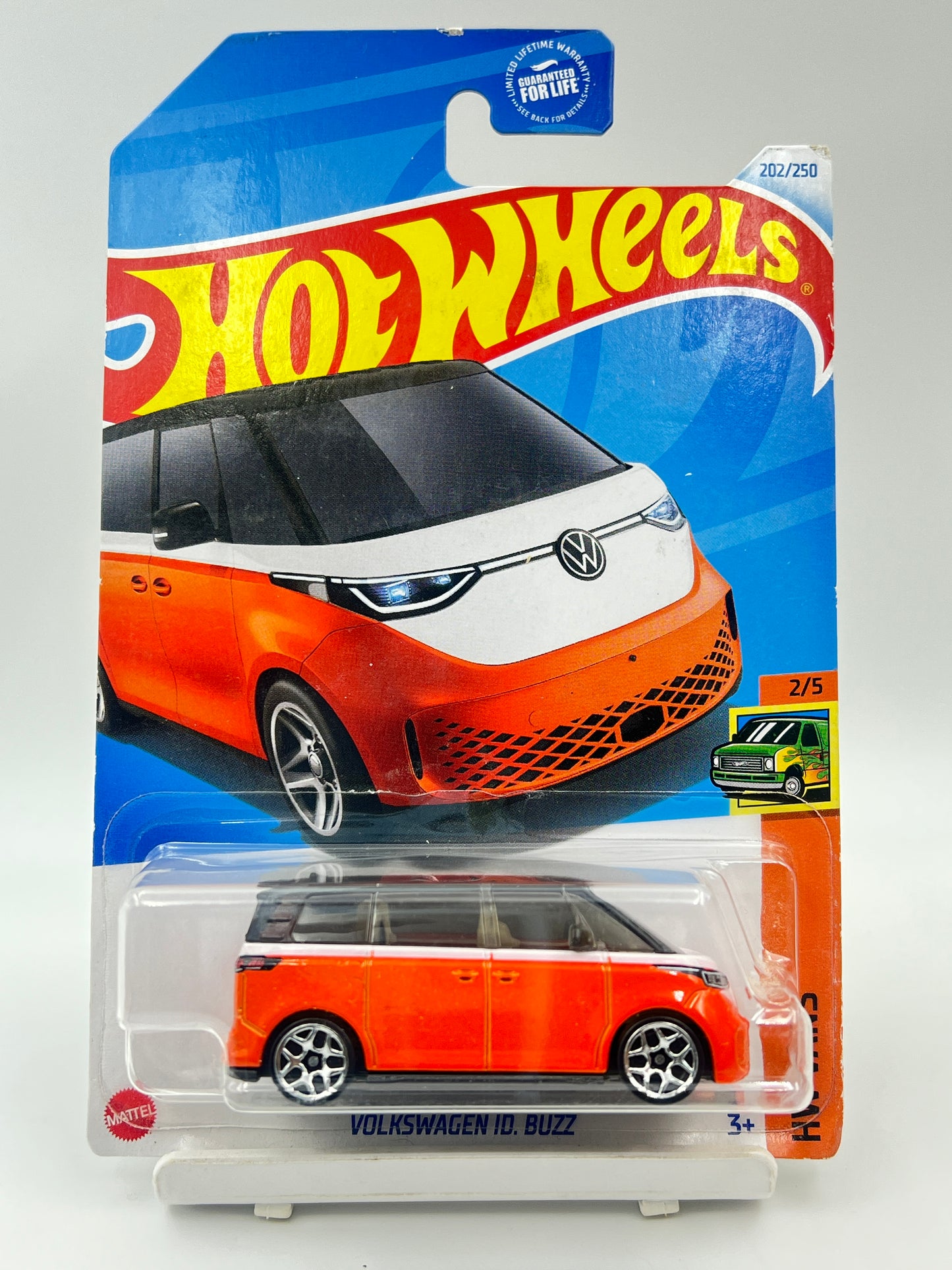 HOT WHEELS - VOLKSWAGEN ID BUZZ - ORANGE - 1D