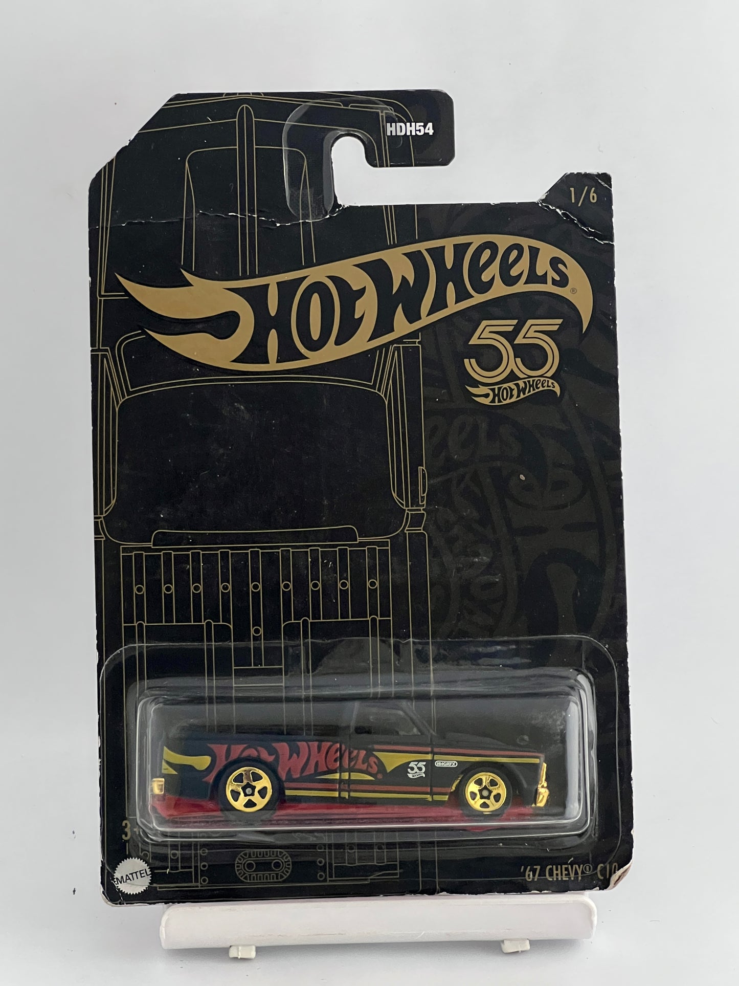 55TH ANNIVERSARY - 67 CHEVY C10 - CARD DAMAGE - 3A