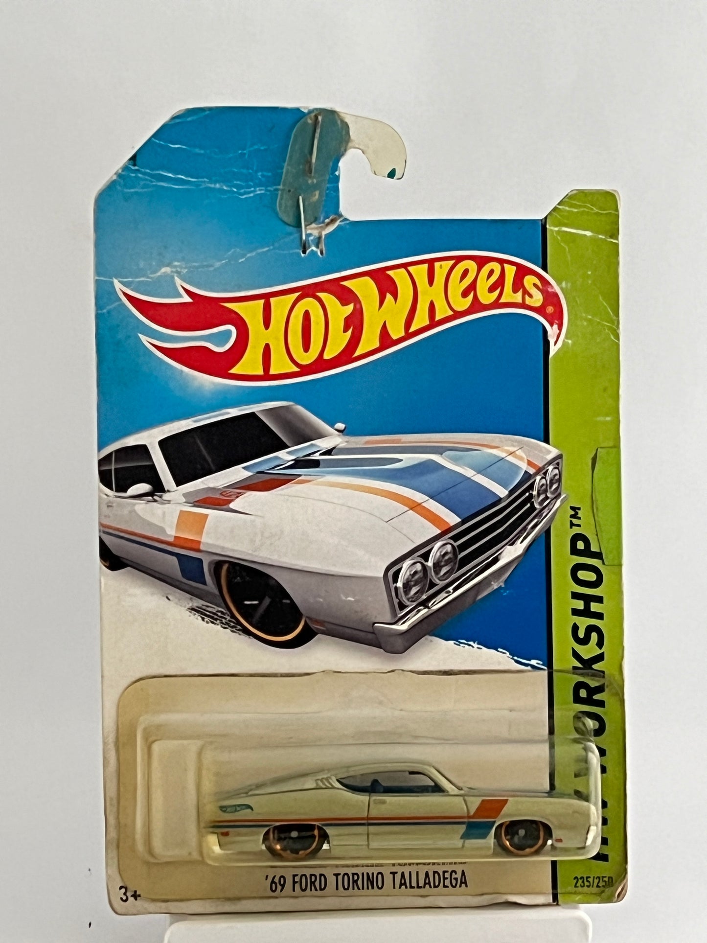 69 FORD TORINO TALLADEGA - CARD AND BLISTER DAMAGE