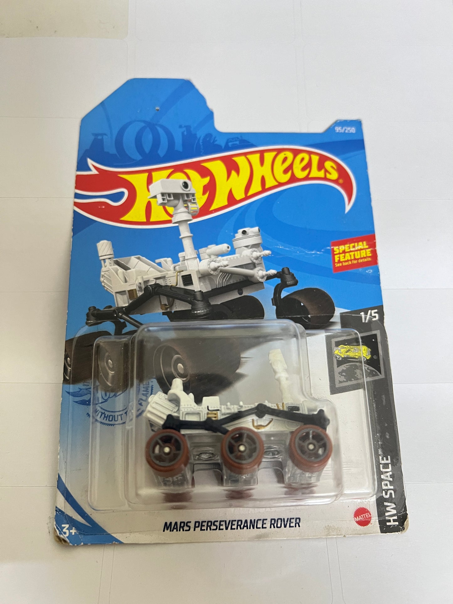 MARS PERSEVERANCE ROVER - CARD DAMAGE - 3A