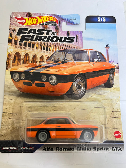 PREMIUM - ALFA ROMEO GIULIA SPRINT GTA - Its Fun- Hot wheels - matchbox - diecast