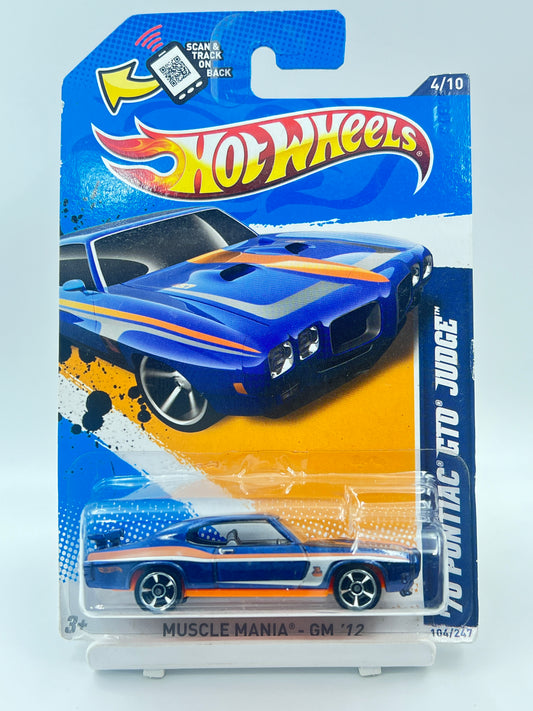 HOT WHEELS - 70 PONTIAC GTO JUDGE - 6A