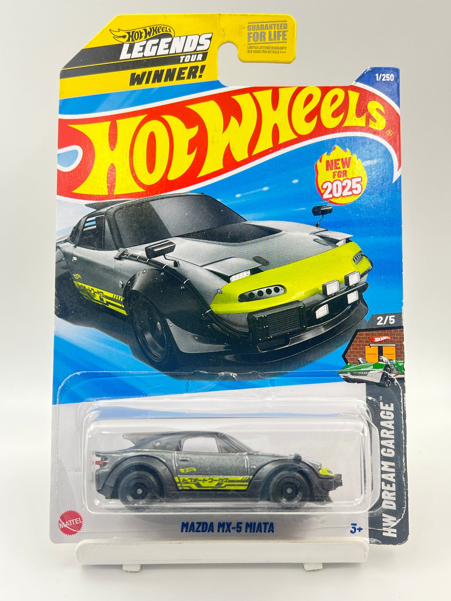 LEGENDS TOUR WINNER - HOT WHEELS - MAZDA MX-5 MIATA - 6D