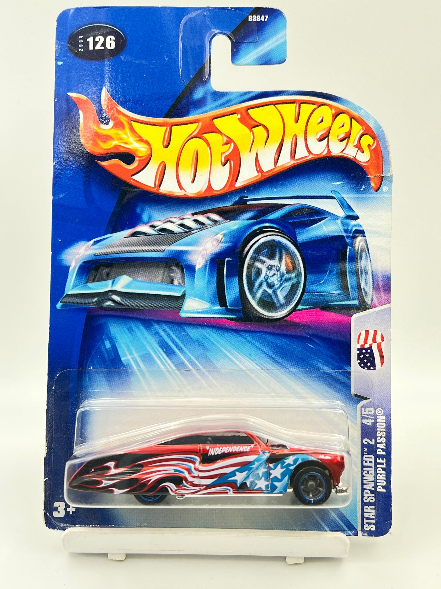 HOT WHEELS - STAR SPANGLED 2 - PURPLE PASSION - RARE - 6C