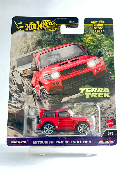 PREMIUM - TERRA TREK - MITSUBUSHI PAJERO EVOLUTION - Its Fun- Hot wheels - matchbox - diecast