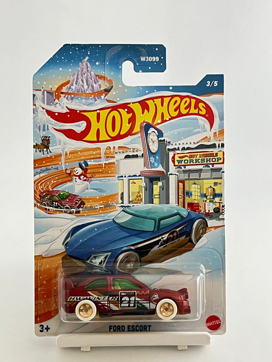FORS ESCORT - CARD ART - 1B - Its Fun- Hot wheels - matchbox - diecast