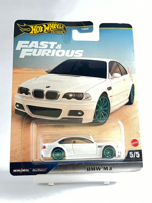 PREMIUM - FAST AND FURIOUS - BMW M3 - 5A - Its Fun- Hot wheels - matchbox - diecast