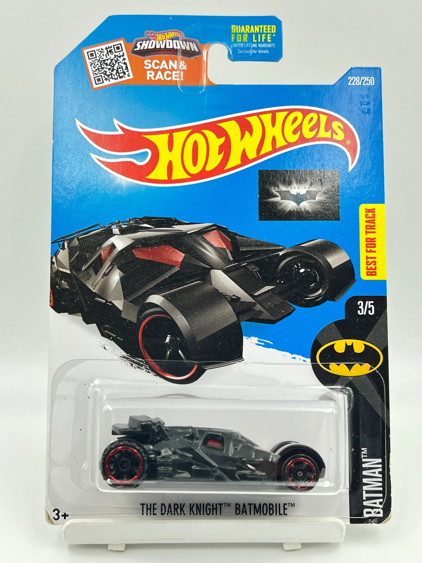 HOT WHEELS - THE DARK KNIGHT BATMOBILE - BLACK - ZX3 - Its Fun