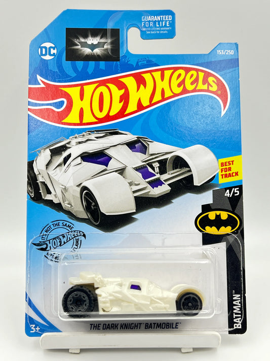 HOT WHEELS - THE DARK KNIGHT BATMOBILE - WHITE - ZX3 - Its Fun