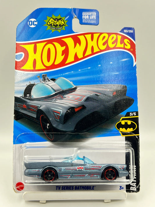 HOT WHEELS - CREASED CARD - TV SERIES BATMOBILE - ZX3 - Its Fun