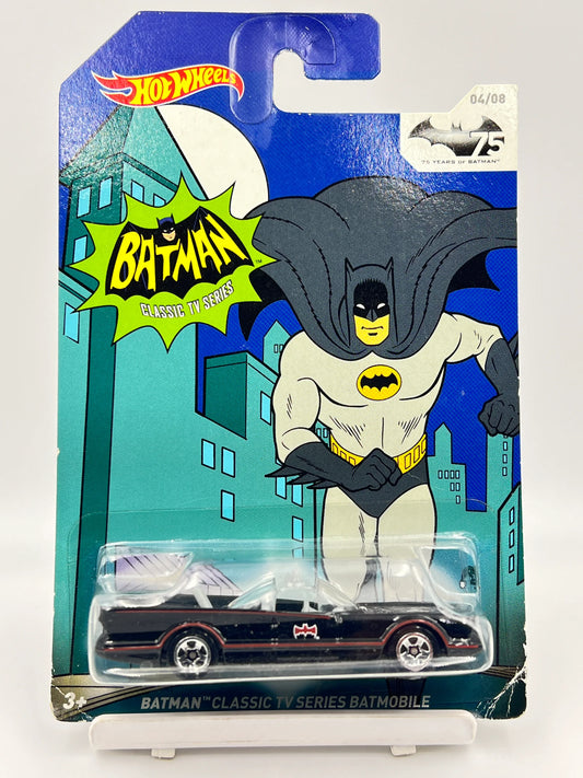 HOT WHEELS - BATMAN :CLASSIC TV SERIES BATMOBILE -CREASED AT CORNER - ZX4 - Its Fun