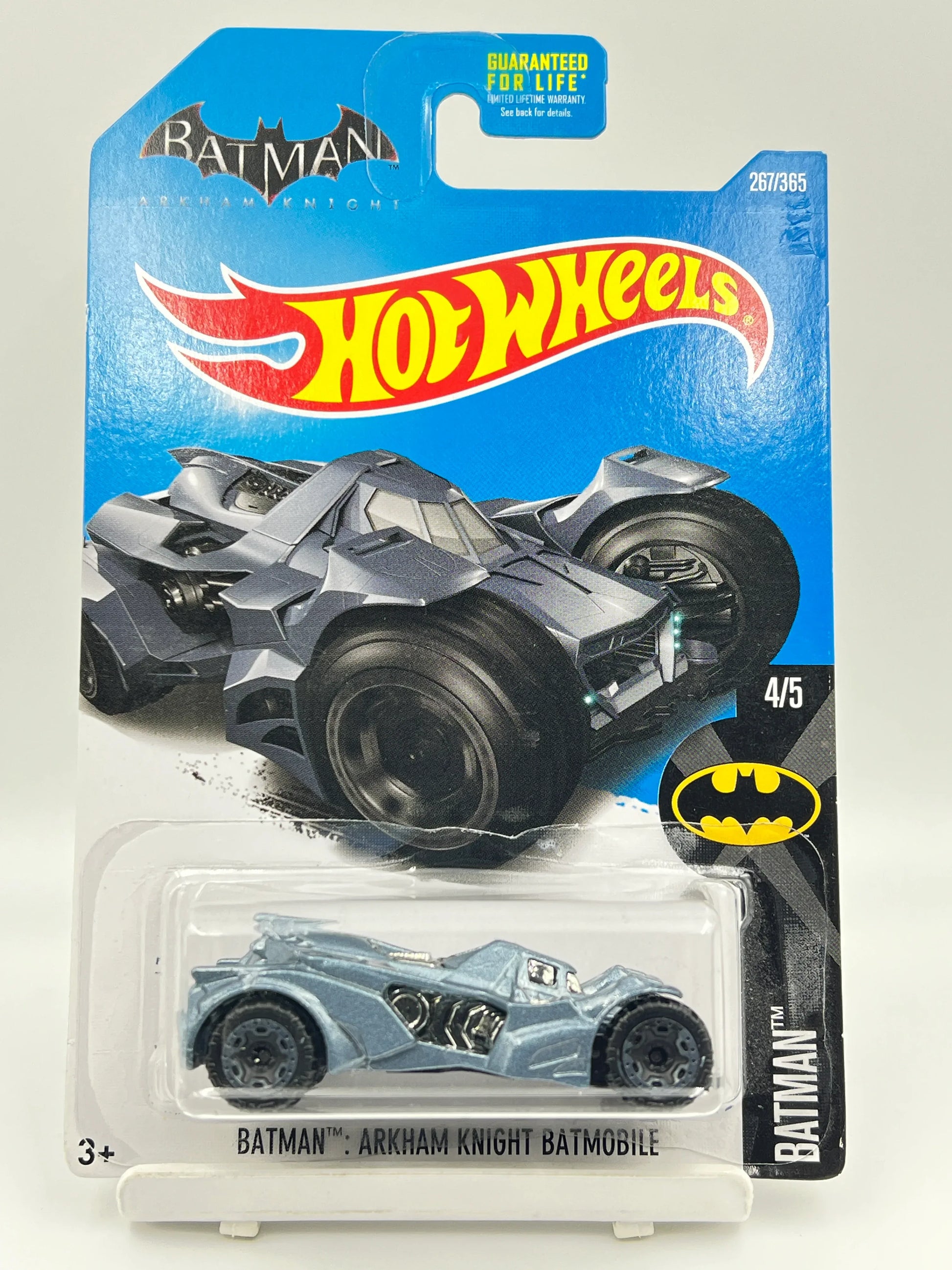 HOT WHEELS - BATMAN : ARKHAM KNIGHT BATMOBILE - BLUEISH GREY - ZX4 - Its Fun