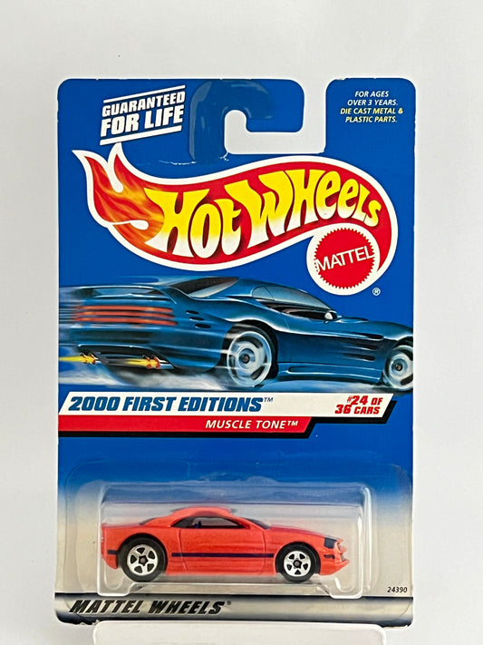MUSCLE TONE - SLIGHT CREASED CARD - 1C - Its Fun- Hot wheels - matchbox - diecast