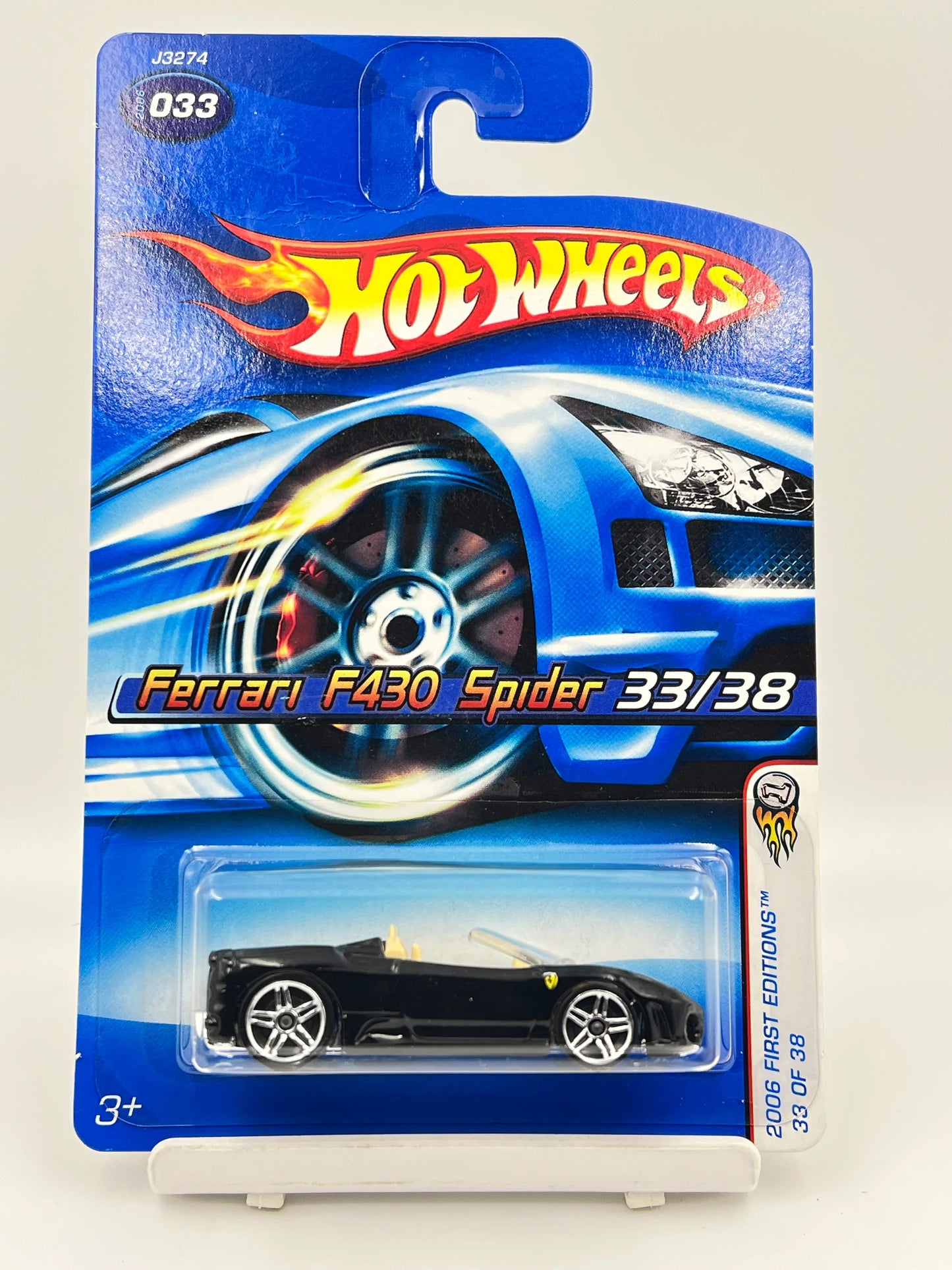 HOT WHEELS - FERRARI F430 SPIDER - BLACK - 7C - Its Fun