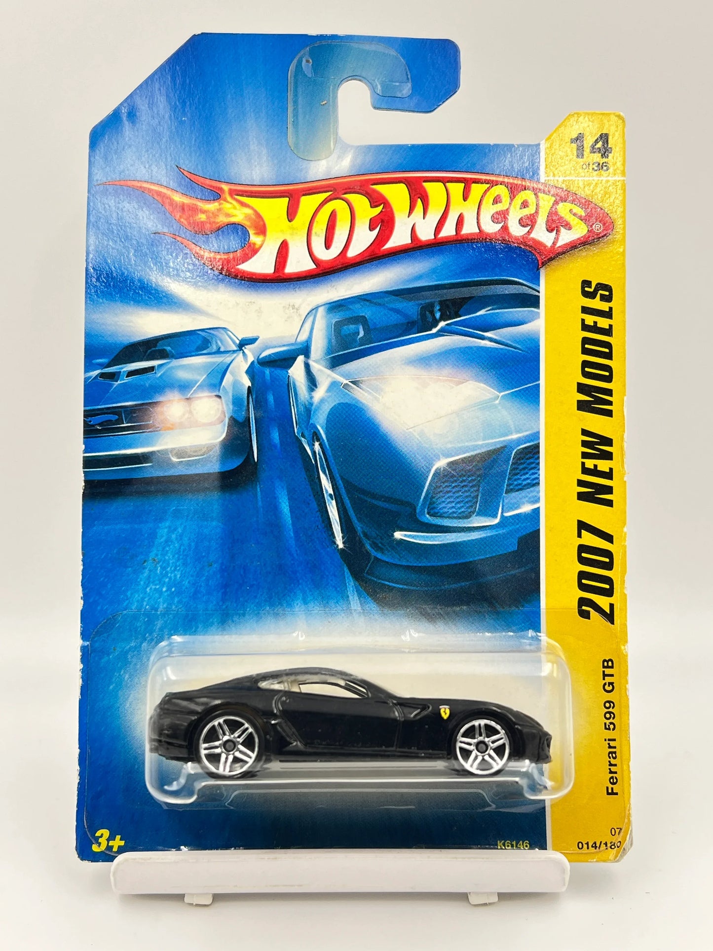 SOFT CORNERS - HOT WHEELS - FERRARI 599 GTB - BLACK - 7C - Its Fun