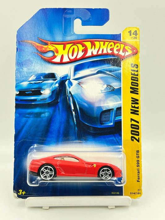 SOFT EDGES - HOT WHEELS - FERRARI 599 GTB - RED - 7C - Its Fun