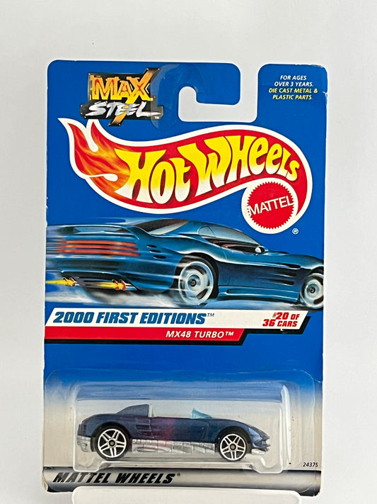 MX-48 TURBO - HEAVY METAL CASTING - 1C - Its Fun- Hot wheels - matchbox - diecast