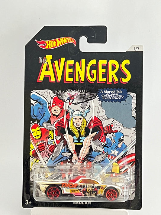 BEDLAM - AVENGERS THOR - 1C - Its Fun- Hot wheels - matchbox - diecast