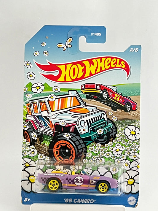 69 CAMARO - CARD ART - 1C - Its Fun- Hot wheels - matchbox - diecast