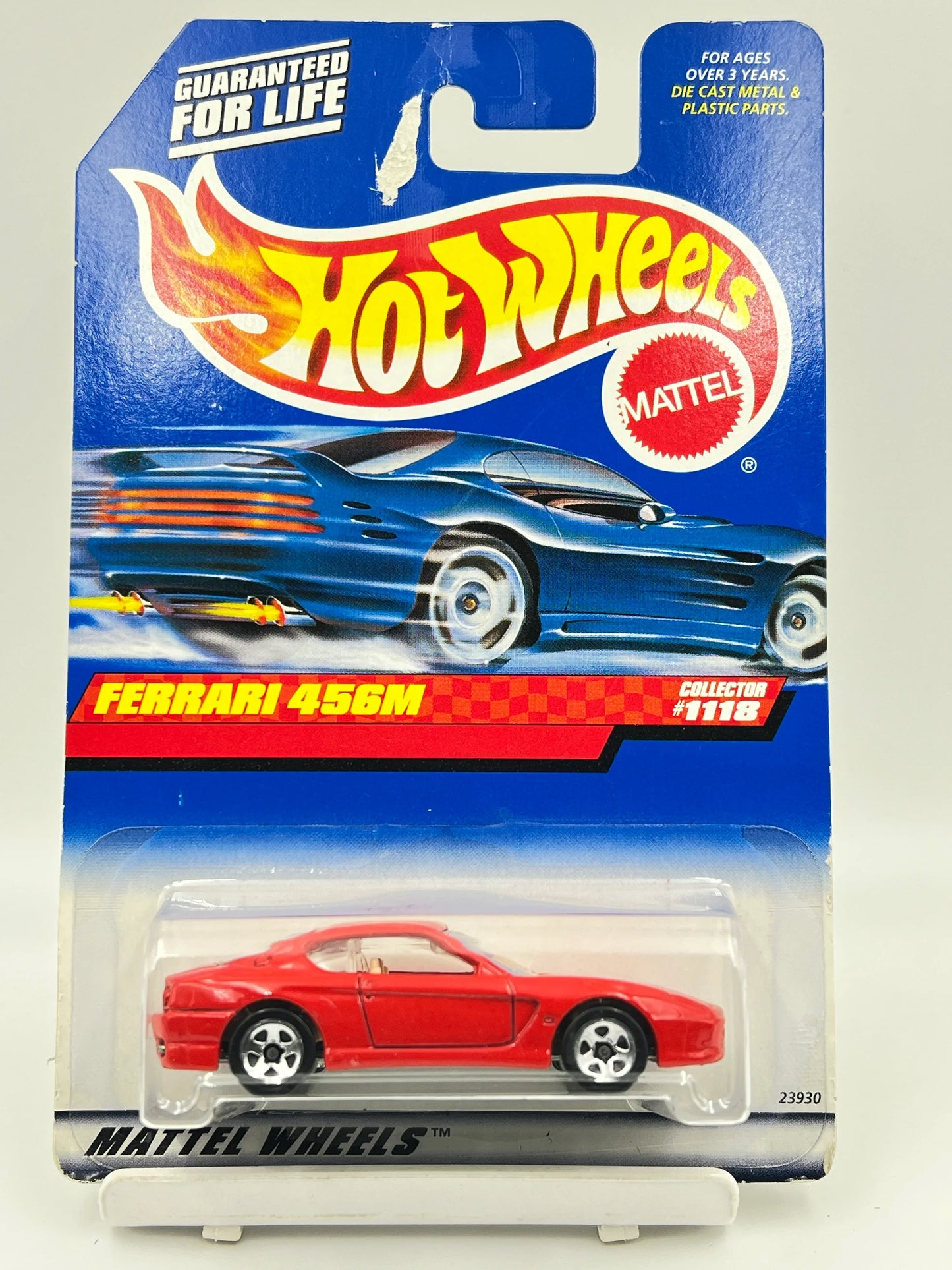 FULL METAL - HOT WHEELS - FERRARI 456M - CARD DAMAGED AS IN PIC - 7C - Its Fun