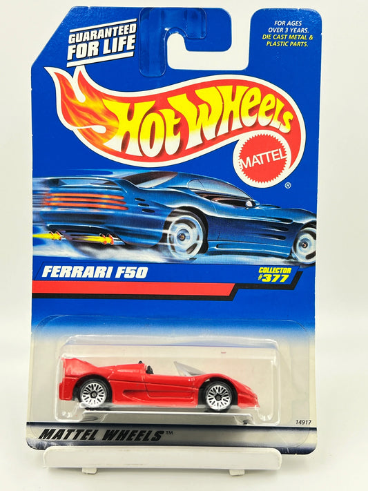 HOT WHEELS - FERRARI F50 - RED - COLLECTOR #377 - 7C - Its Fun