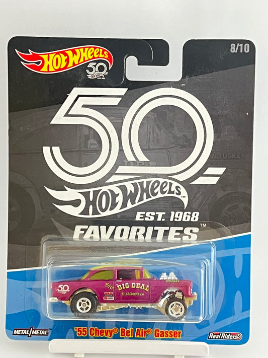 PREMIUM - 55 CHEVY BEL AIR GASSER - Its Fun- Hot wheels - matchbox - diecast