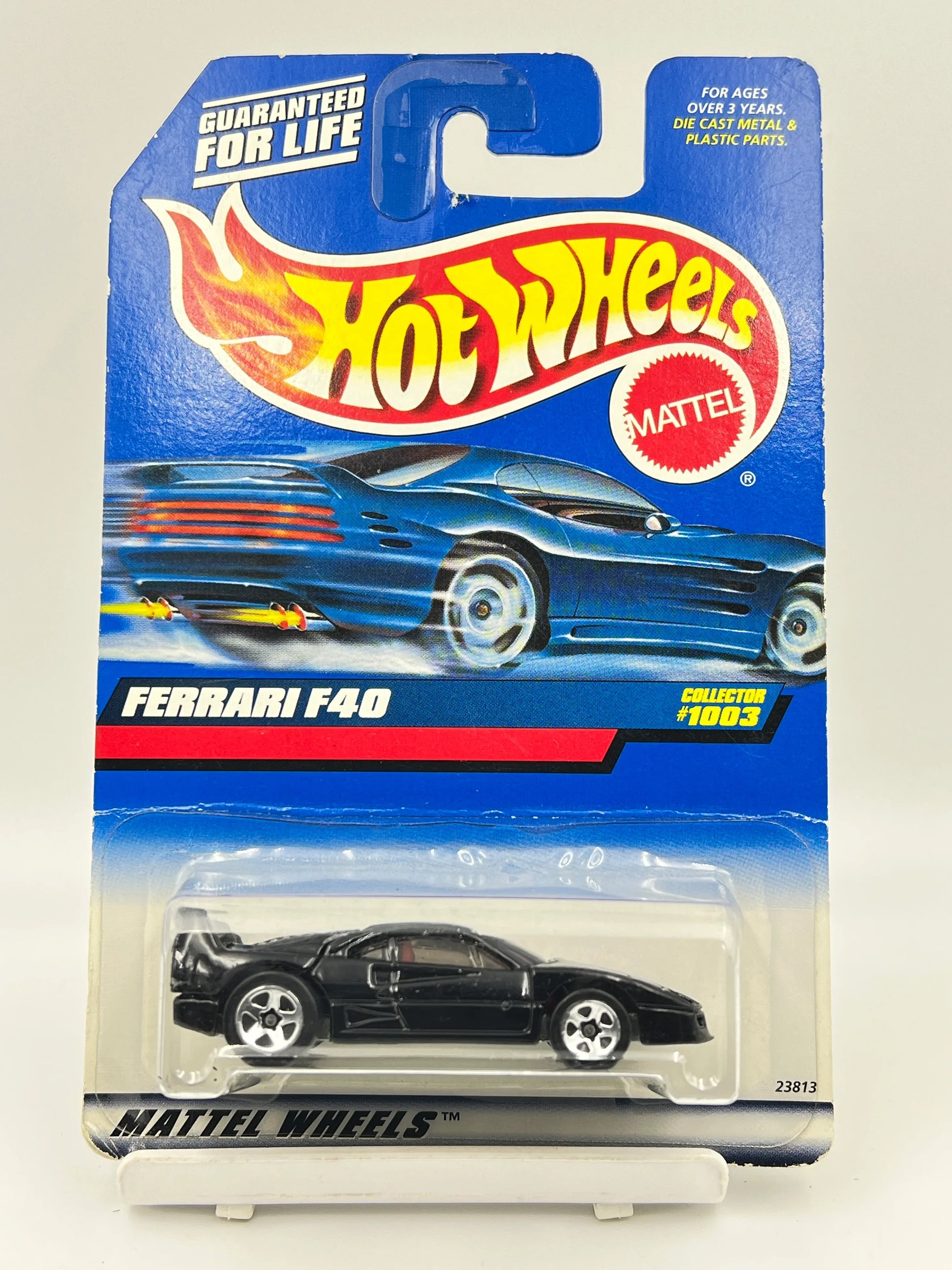 HOT WHEELS - FULL METAL - FERRARI F40 - BLACK - 7C - Its Fun