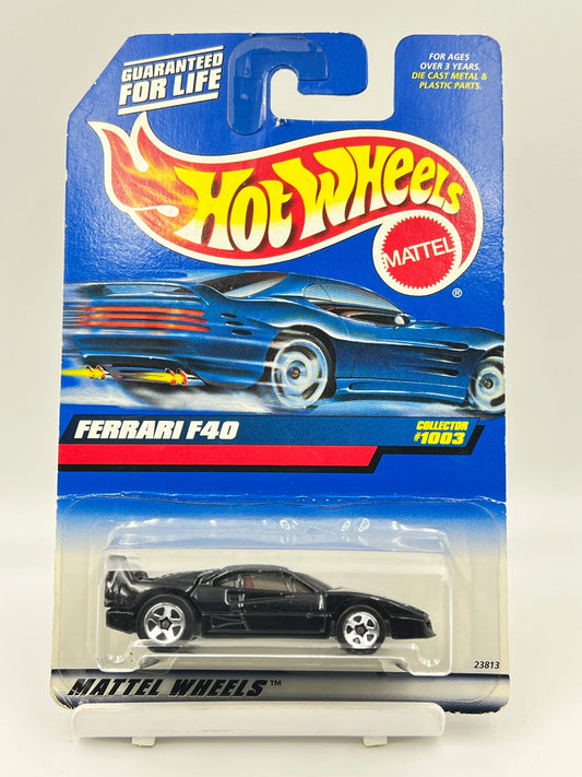 HOT WHEELS - FULL METAL - FERRARI F40 - BLACK - 7C - Its Fun