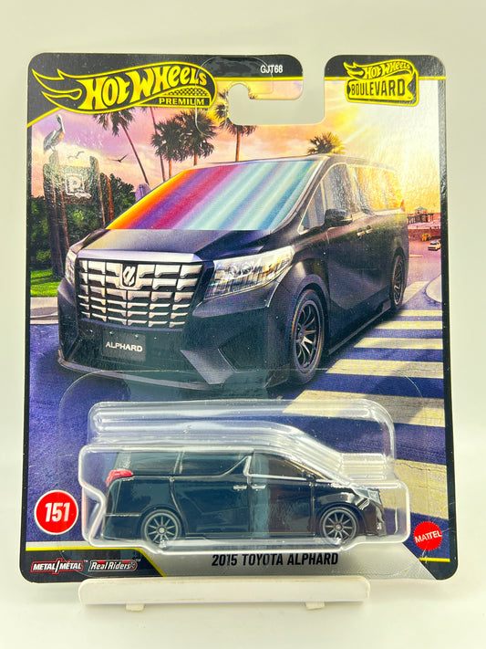 MILD CREASE - HOT WHEELS - PREMIUM - 2015 TOYOTA ALPHARD - 4F