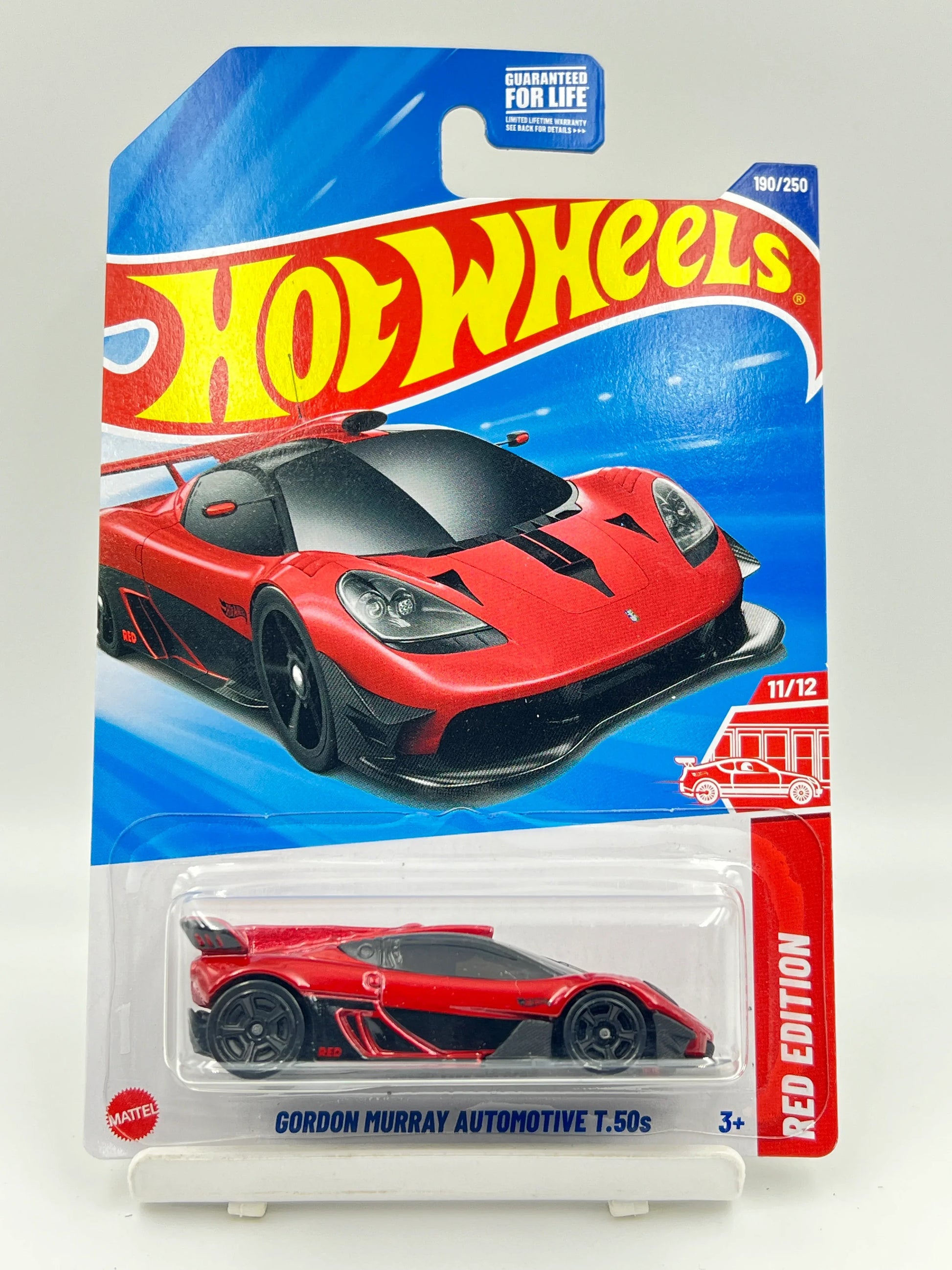 EXCLUSIVE RED EDITION - HOT WHEELS - GORDON MURRAY AUTOMOTIVE T.50S - ZX1 - Its Fun