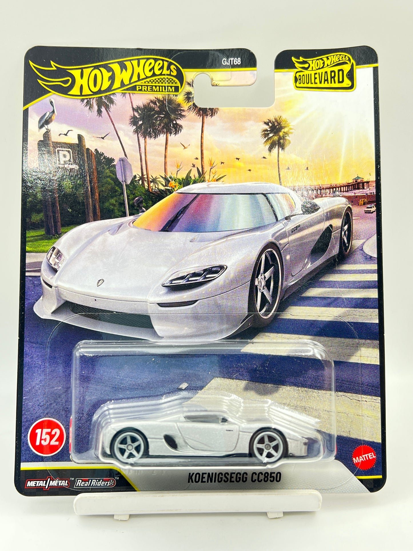 MILD CREASE - HOT WHEELS - PREMIUM - KOENIGSEGG CC850 - 4F