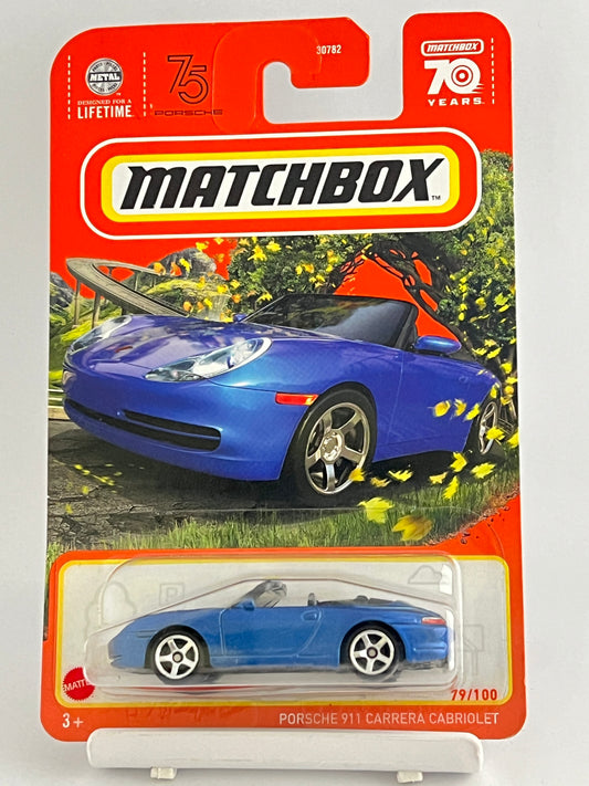 PORSCHE 911 CARRERA CABRIOLET - Its Fun- Hot wheels - matchbox - diecast