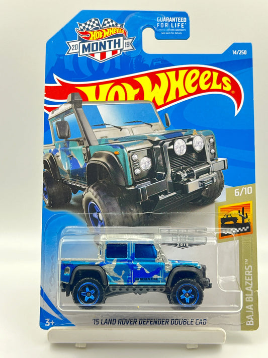 ZAMAC - HOT WHEELS - 15 LAND ROVER DEFENDER DOUBLE CAB - 1D - Its Fun