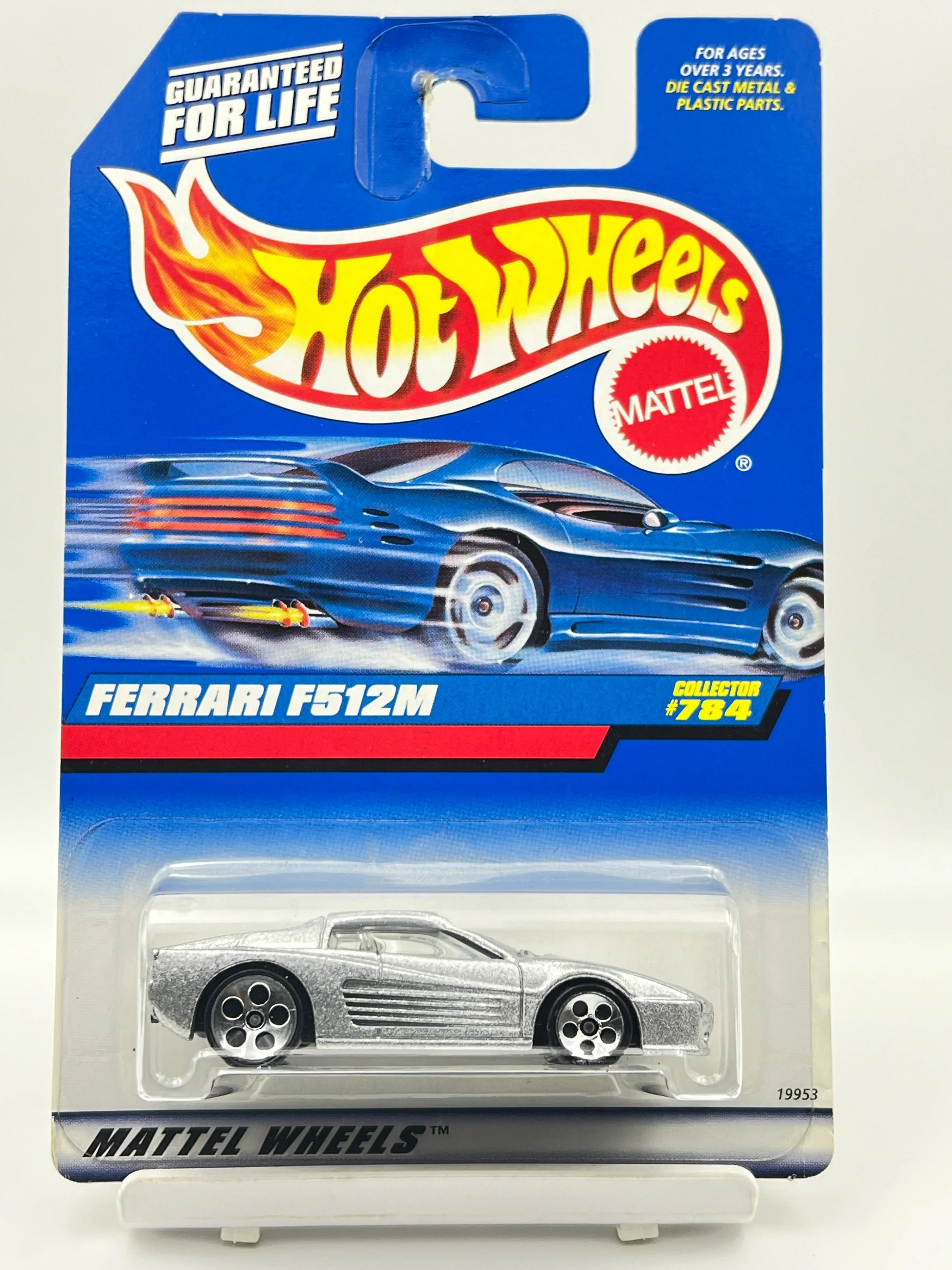 HOT WHEELS - FERRARI F512M - FULL METAL - SILVER - 6B - Its Fun
