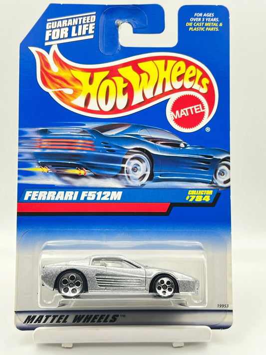 HOT WHEELS - FERRARI F512M - FULL METAL - SILVER - 6B - Its Fun