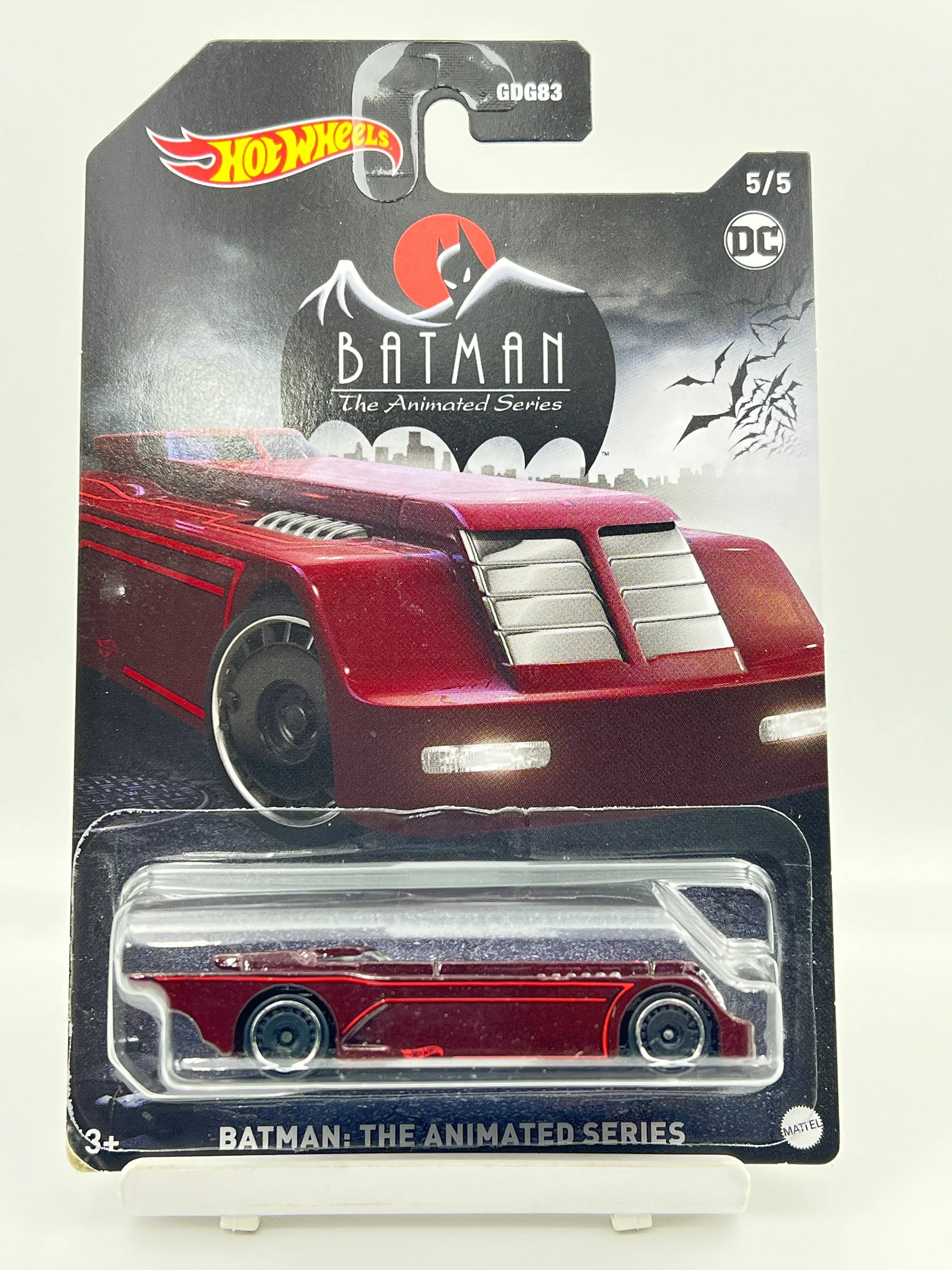 HOT WHEELS - BATMAN THE ANIMATED SERIES - MAROON - 3A - Its Fun