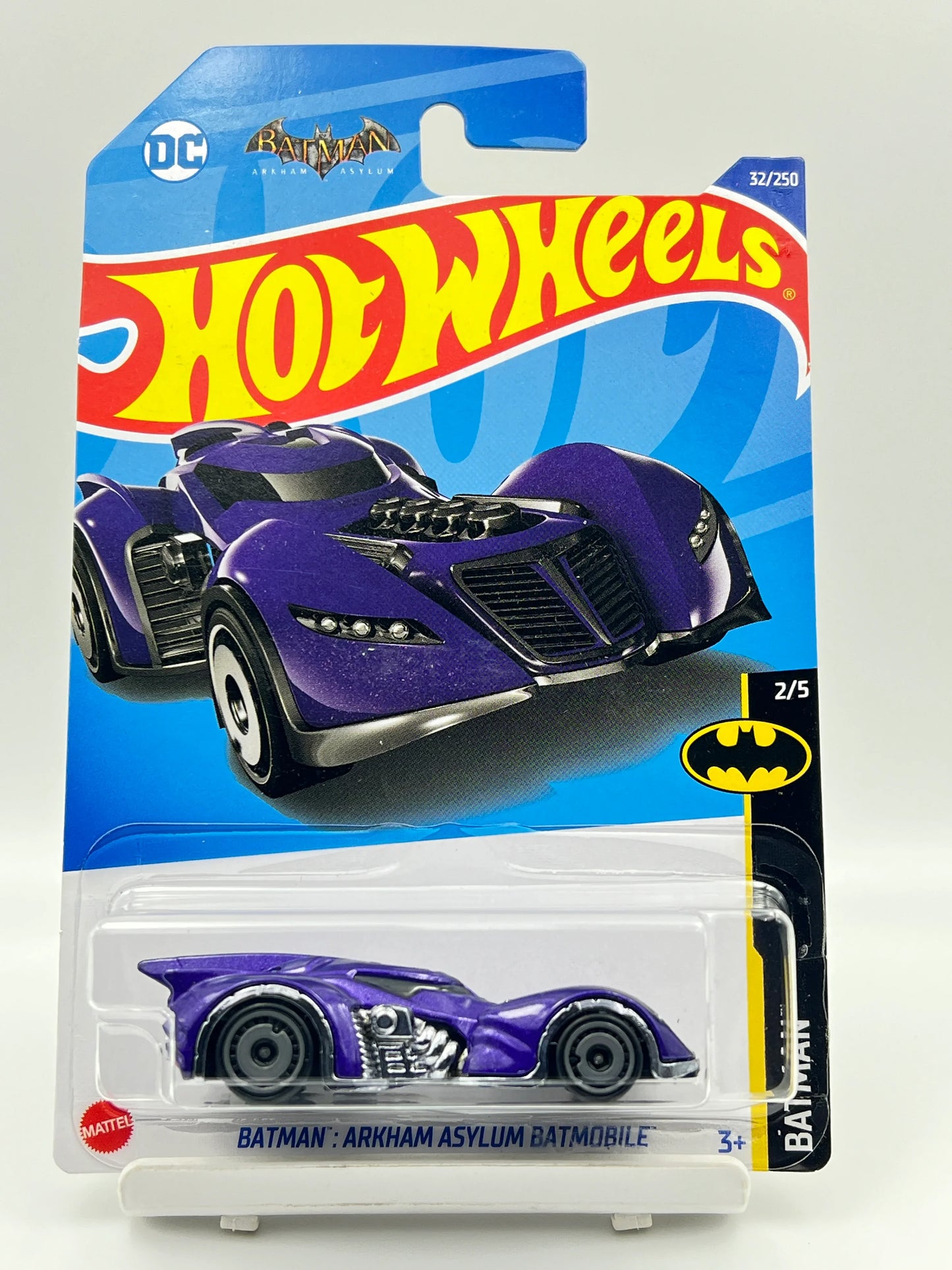 HOT WHEELS - BATMAN : ARKHAM ASYLUM BATMOBILE - PURPLE - 3A - Its Fun