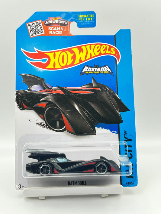 HOT WHEELS - THE BRAVE AND THE BOLD - BATMOBILE - BLACK AND RED - 3C - Its Fun