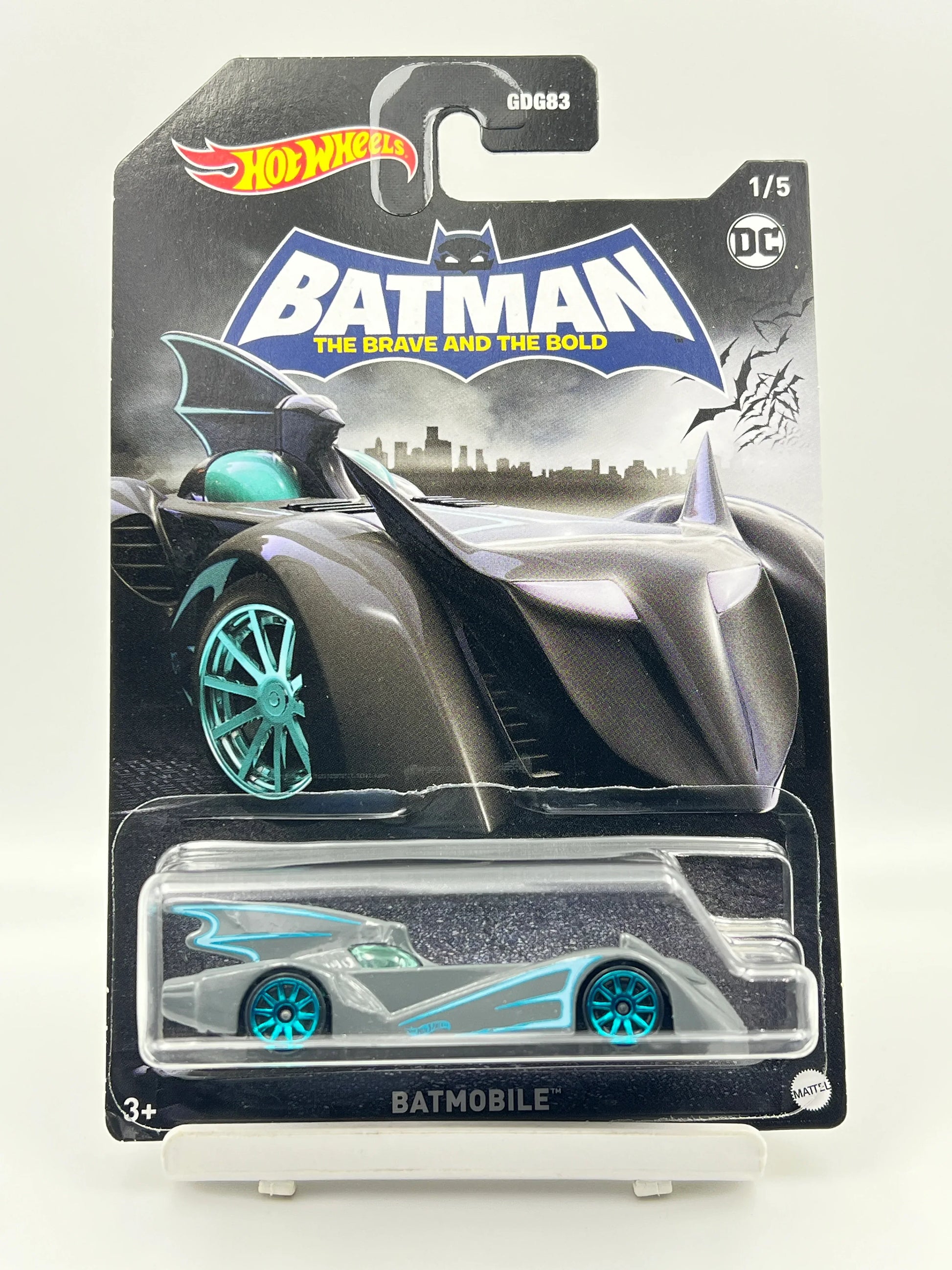 HOT WHEELS - THE BRAVE AND THE BOLD - BATMOBILE - CARD ART - 3B - Its Fun