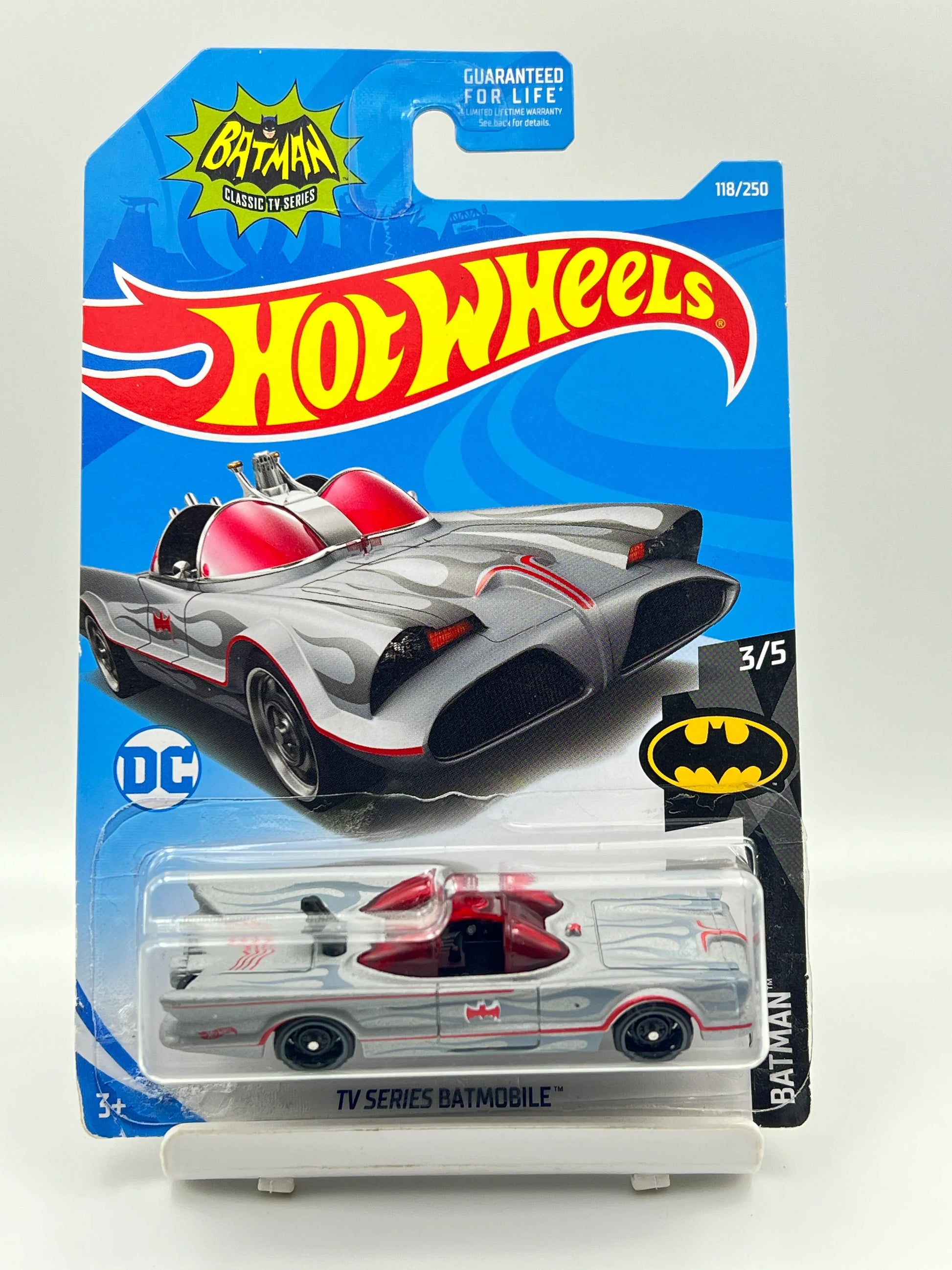 HOT WHEELS - TV SERIES BATMOBILE - GREY - 3B - Its Fun