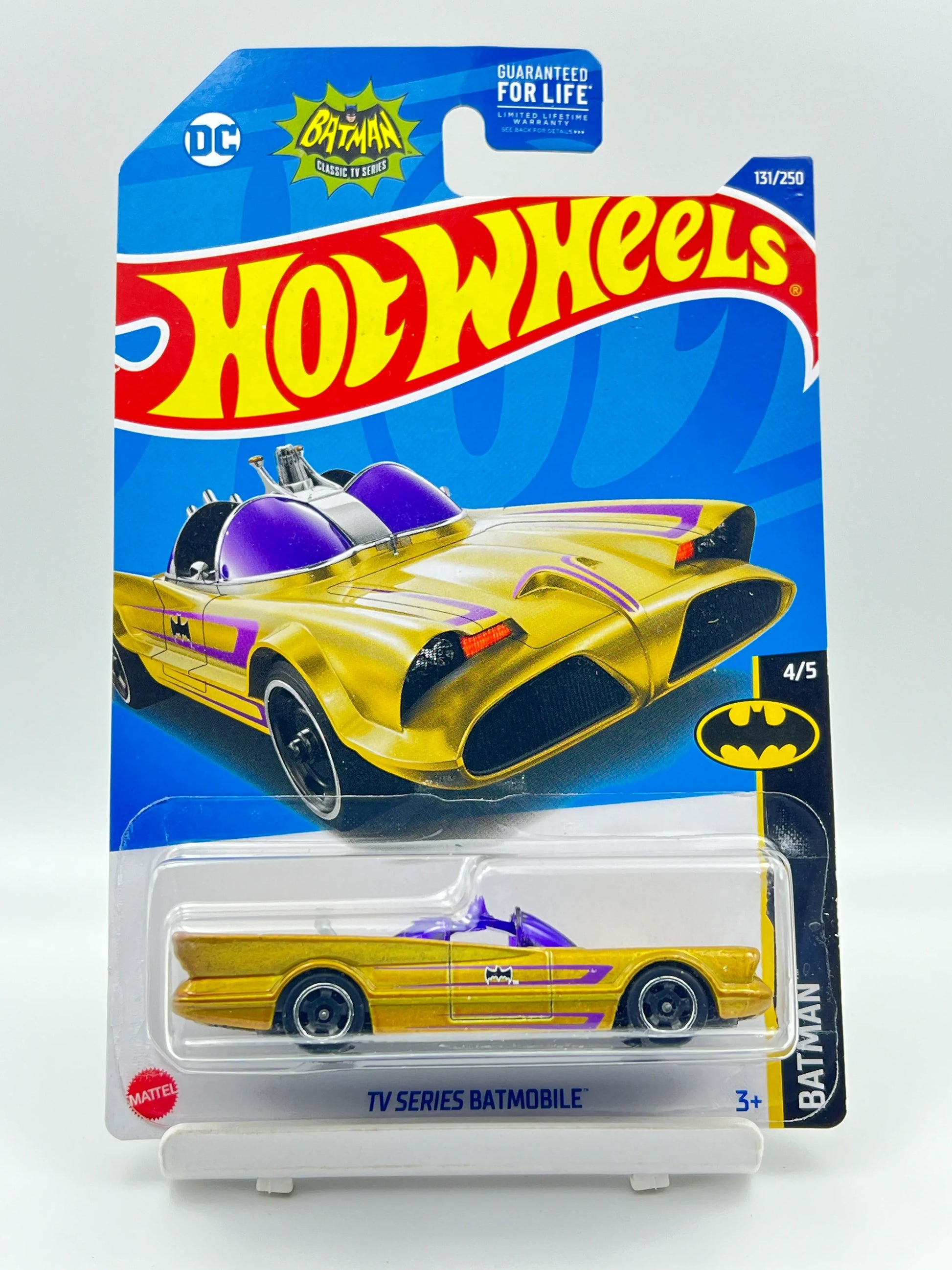 HOT WHEELS - TV SERIES BATMOBILE - GOLD - 3B - Its Fun