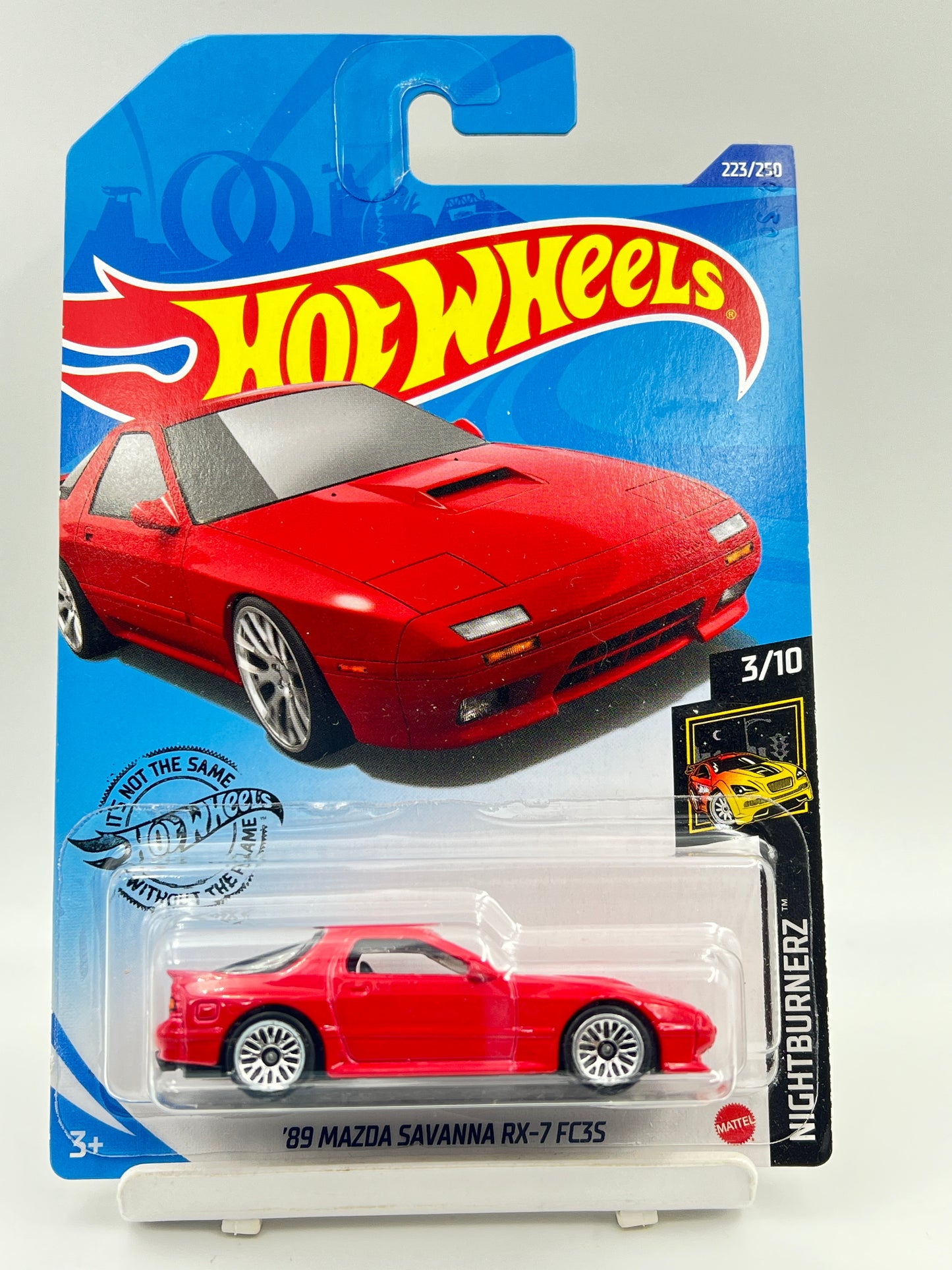 IMPORTED - HOT WHEELS -  89 MAZDA SAVANNA RX-7 FC35 - RED - 1D