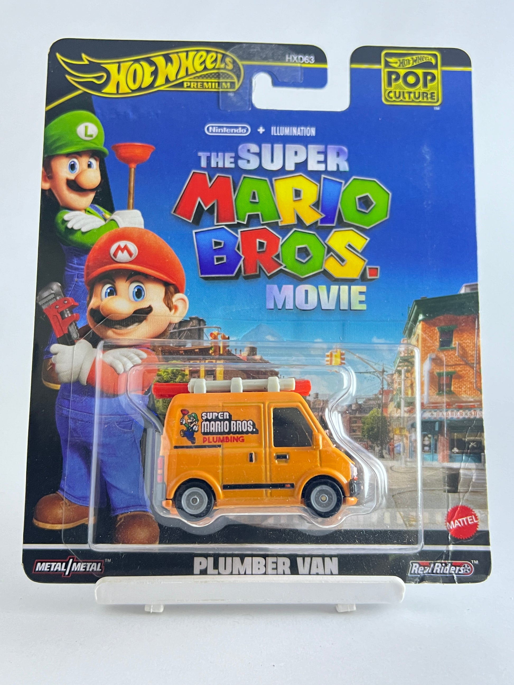 PREMIUM - PLUMBER VAN (CREASED) - 5C - Its Fun- Hot wheels - matchbox - diecast