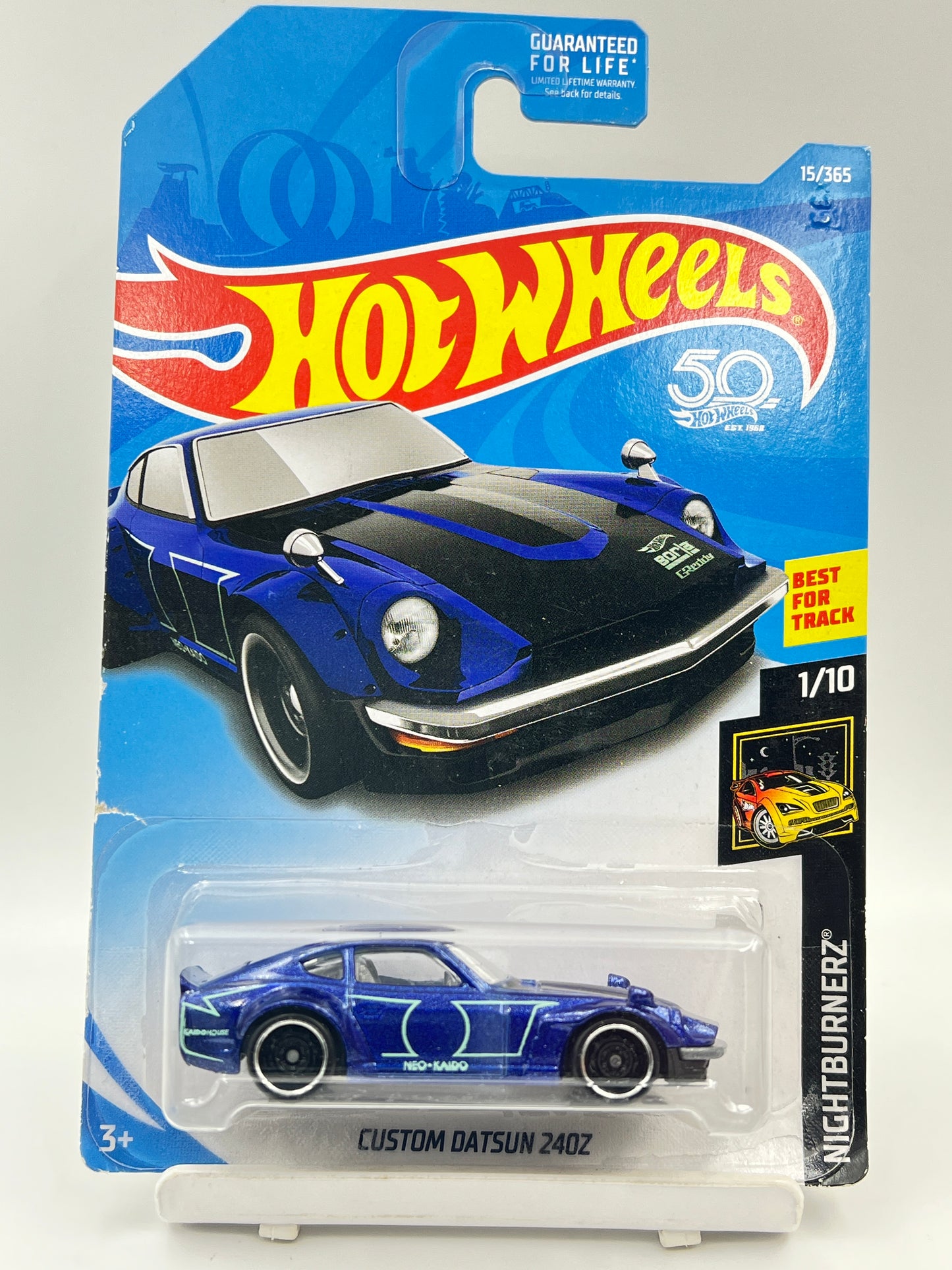 IMPORTED - HOT WHEELS -  CUSTOM DATSUN 240Z - BLUE - 1A